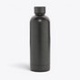 Bouteille isotherme inox recyclé 500 ml gris - vue de face - Gris