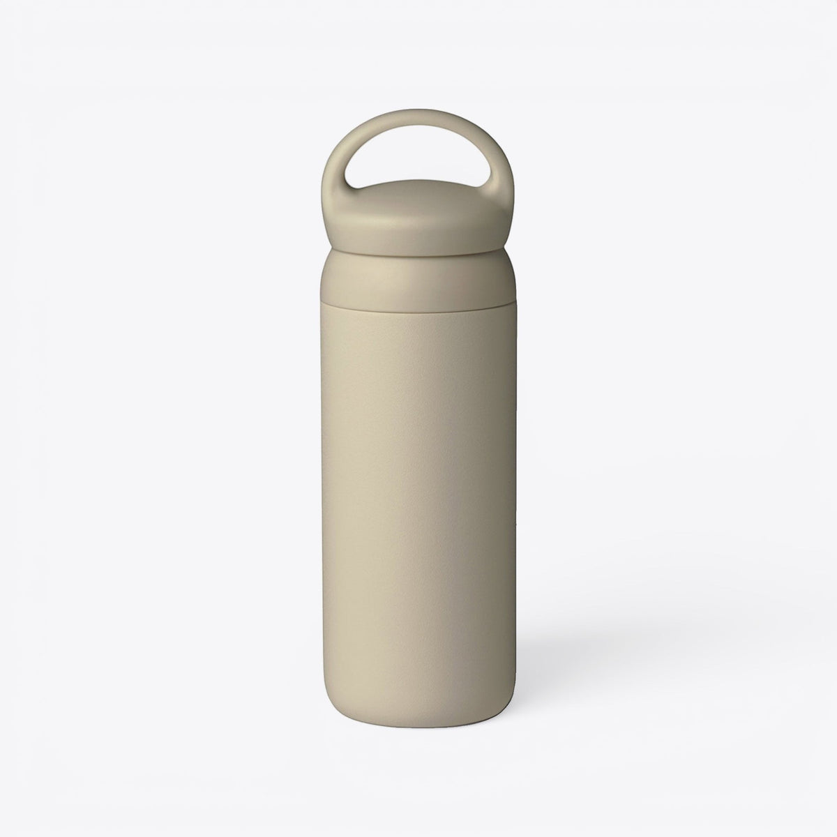 Gourde isotherme Kinto DAY OFF beige de 500 ml avec poignée