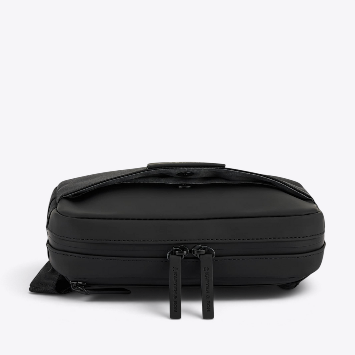 Bergen Pro Crossbody Kapten & Son noir — vue du dessus