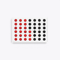 Jeu d’alignement 4-en-ligne blanc, vue de dessus