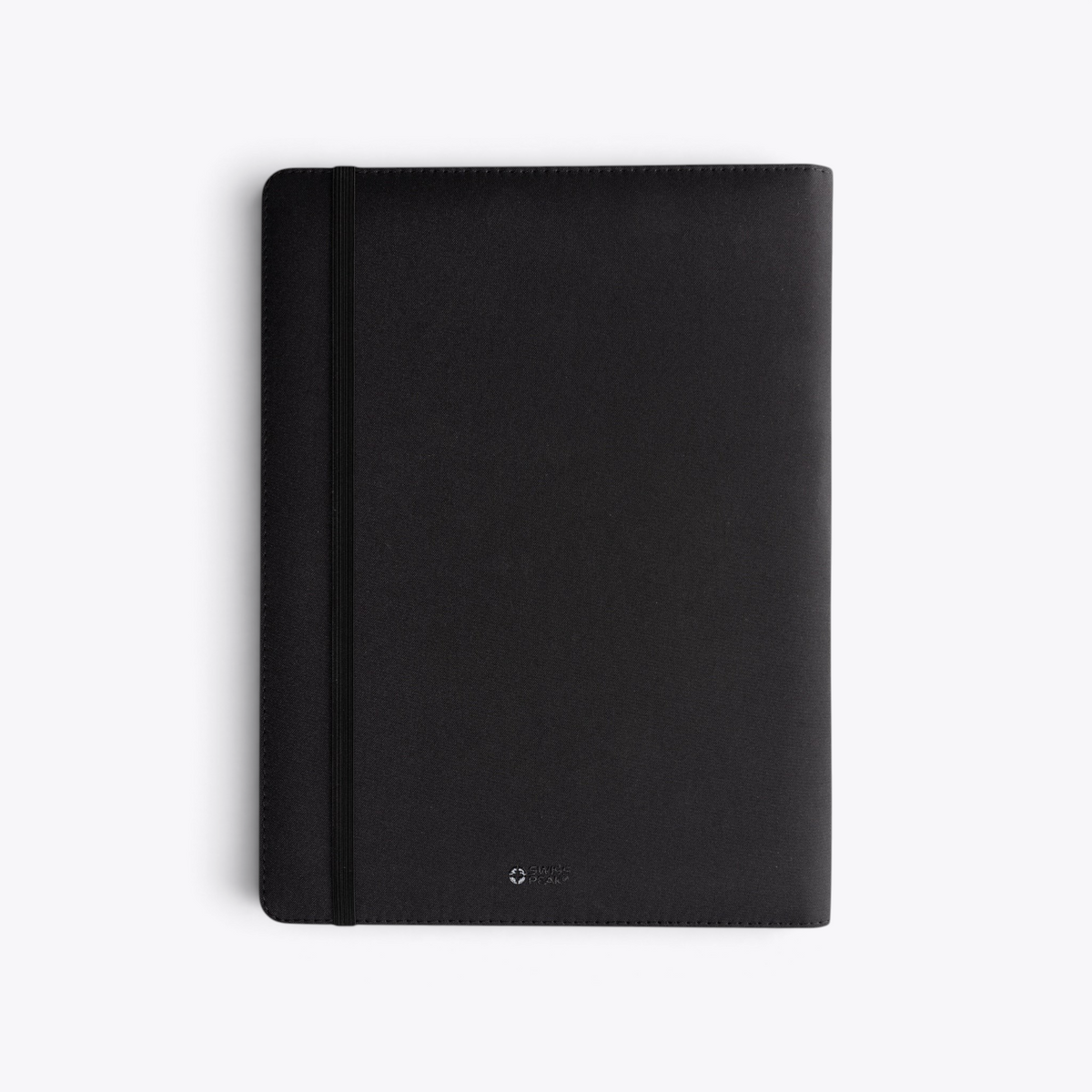 Conférencier A4 Swiss Peak noir fermé, vue arrière