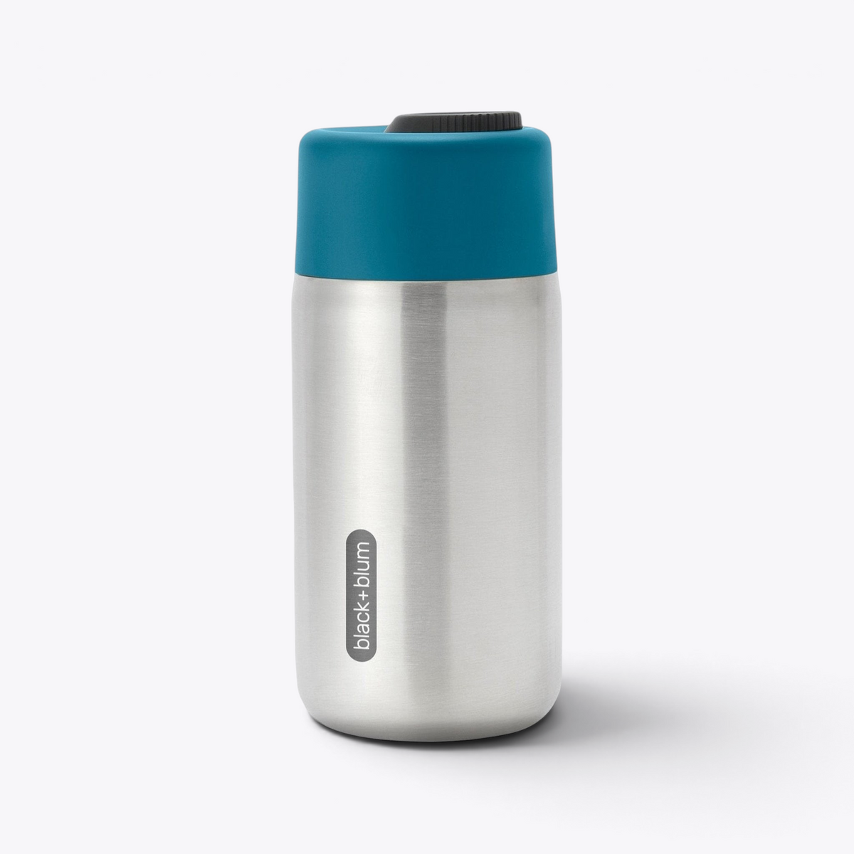 Gobelet isotherme Black+Blum bleu, vue de face