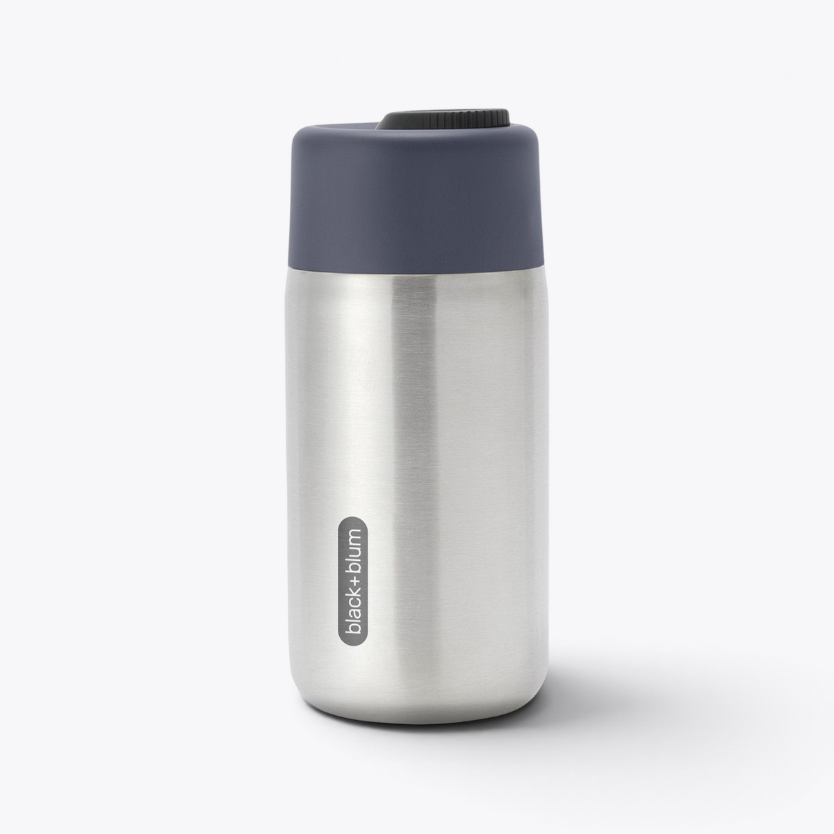 Gobelet isotherme Black+Blum gris, vue de face