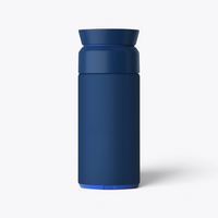 Gobelet Ocean Bottle bleu marine, vue arrière