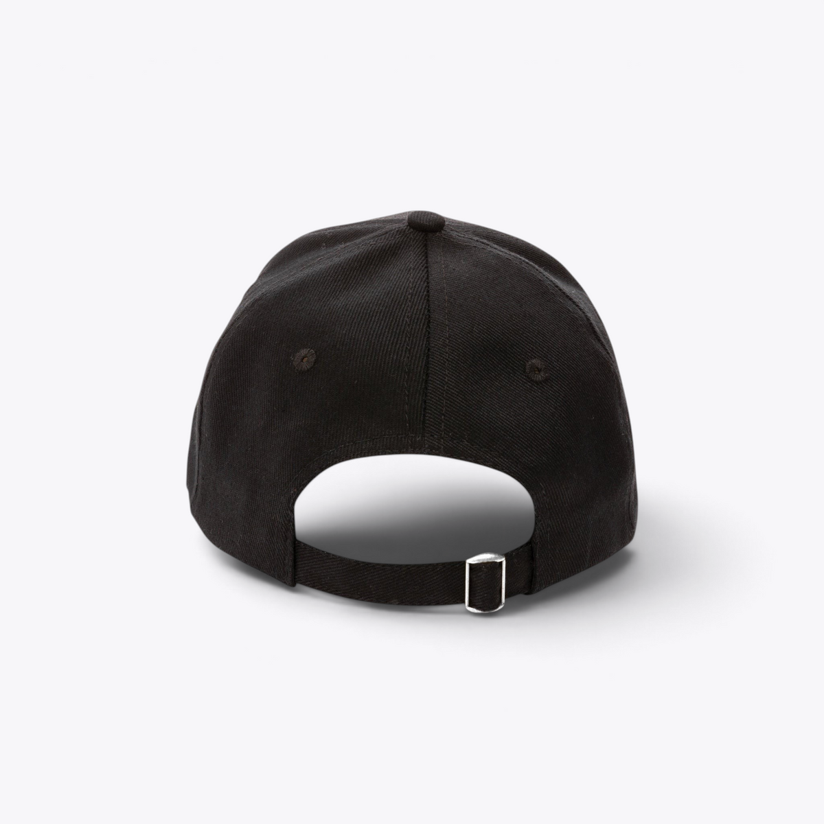 Casquette noire, vue arrière
