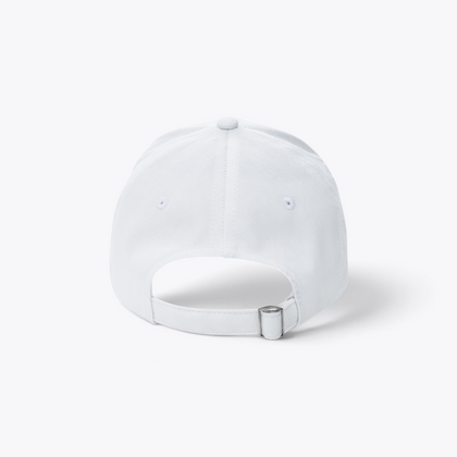 Casquette blanche, vue arrière