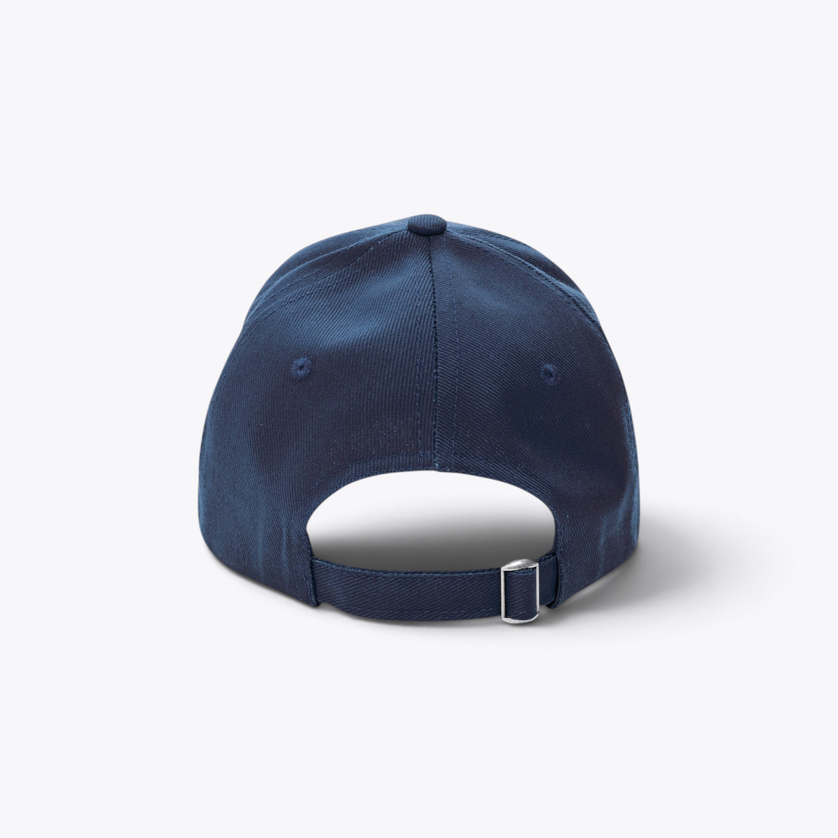 Casquette bleu marine, vue arrière