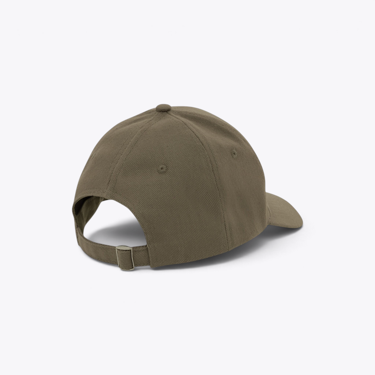 Casquette kaki, vue arrière trois quarts