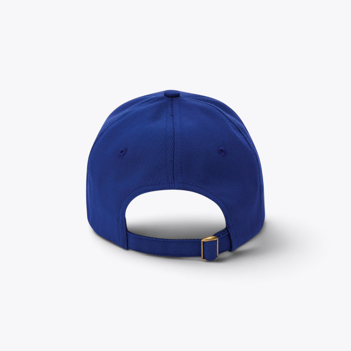 Casquette bleu roi, vue arrière