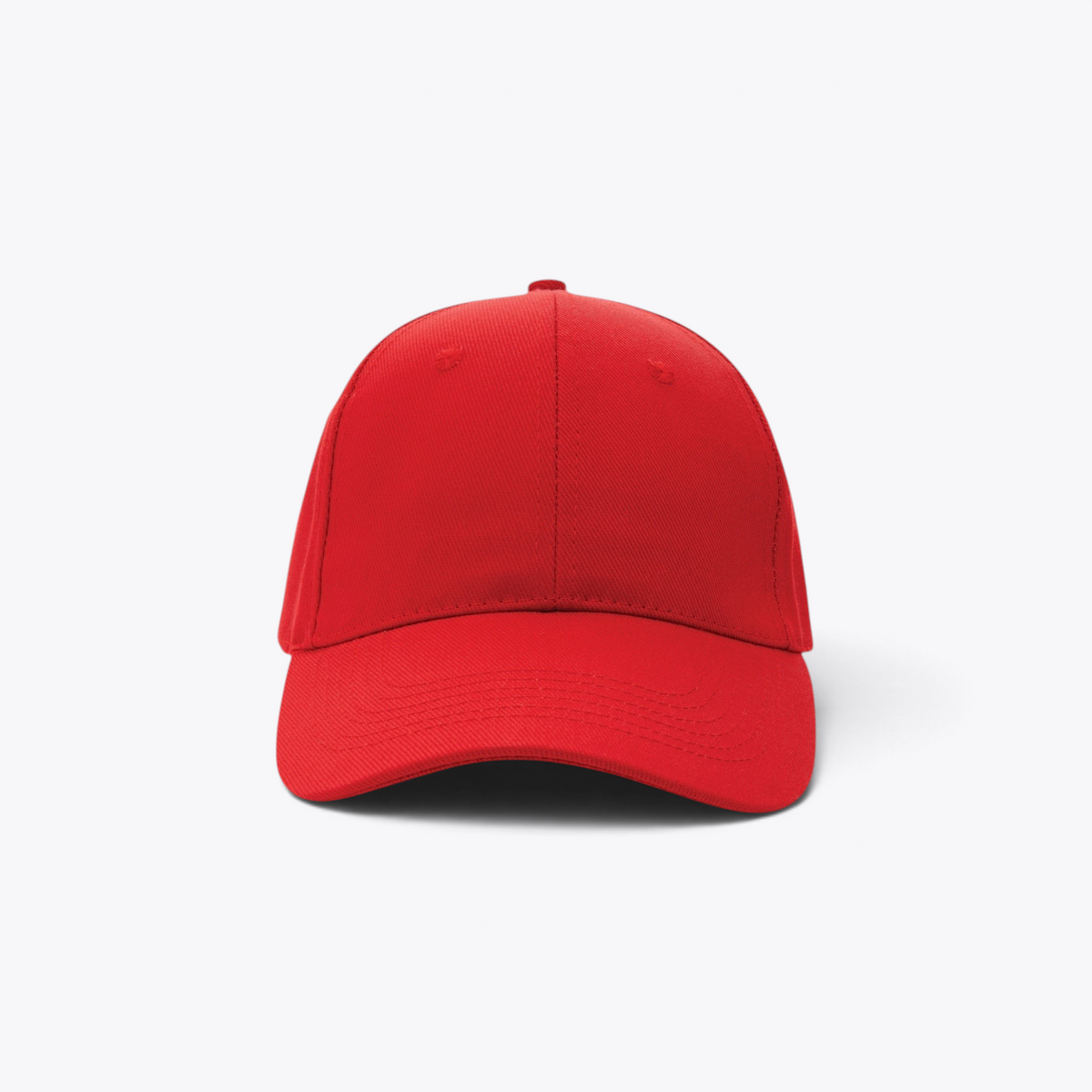 Casquette rouge, vue de face