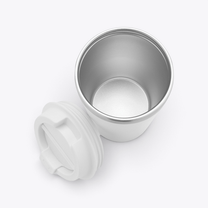 Mug isotherme Java 350 ml blanc ouvert, vue intérieure
