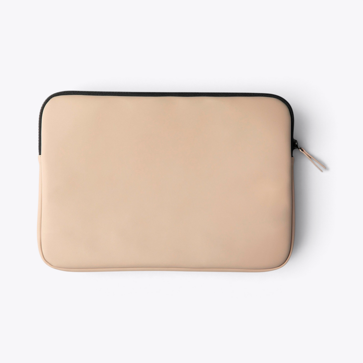 Pochette d’ordinateur beige, vue arrière