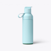 TODAY MERCH light blue 3-in-1 Ocean Bottle with a carry loop and green base.