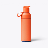 TODAY MERCH orange 3-in-1 Ocean Bottle with a blue base and a loop handle on the cap.