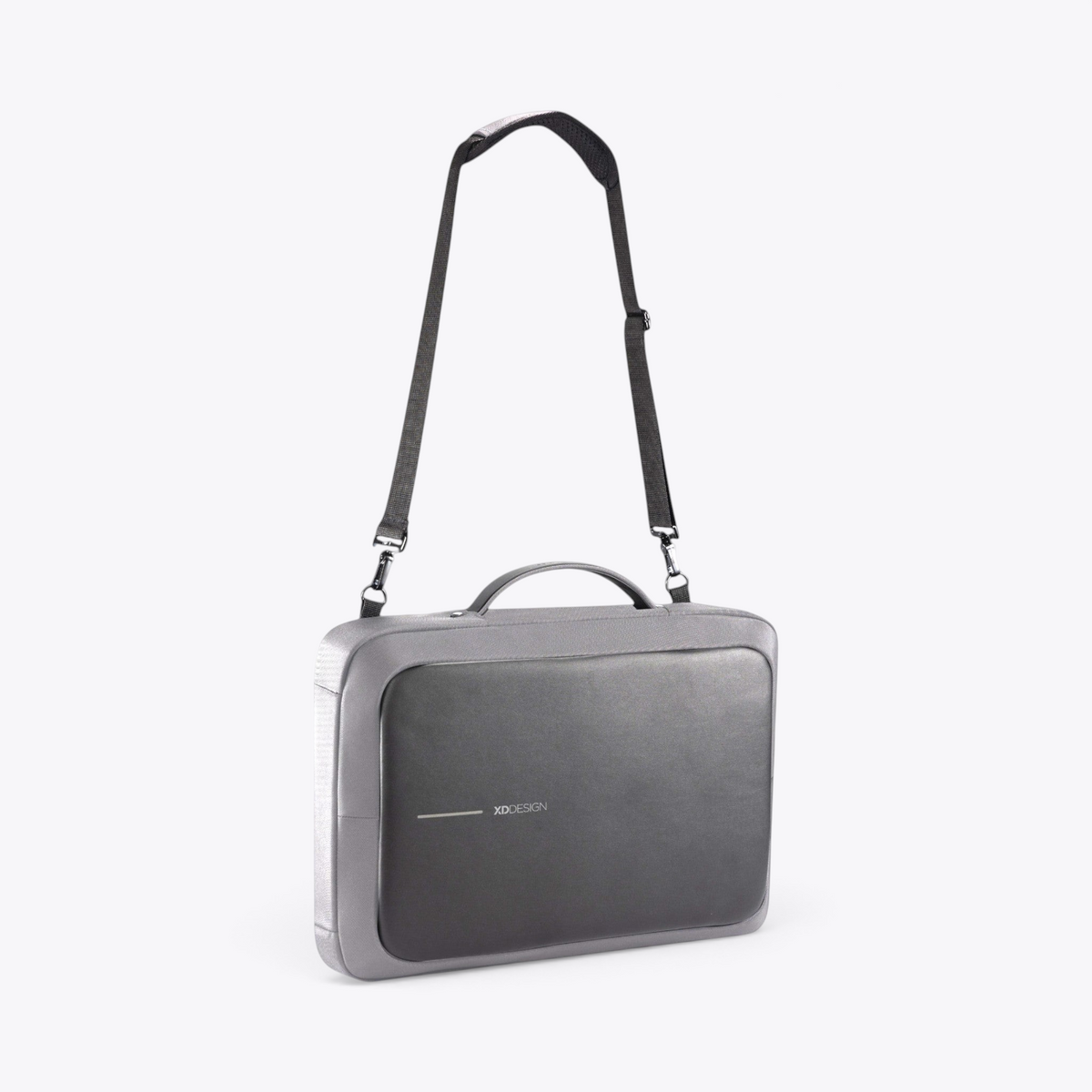 Bobby Bizz 2.0 sac à dos et sacoche antivol gris, bandoulière amovible