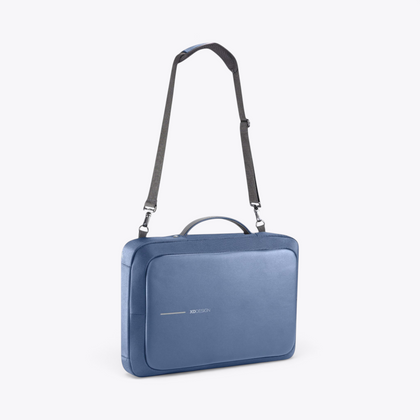 Bobby Bizz 2.0 sac à dos et sacoche antivol bleu marine, bandoulière amovible