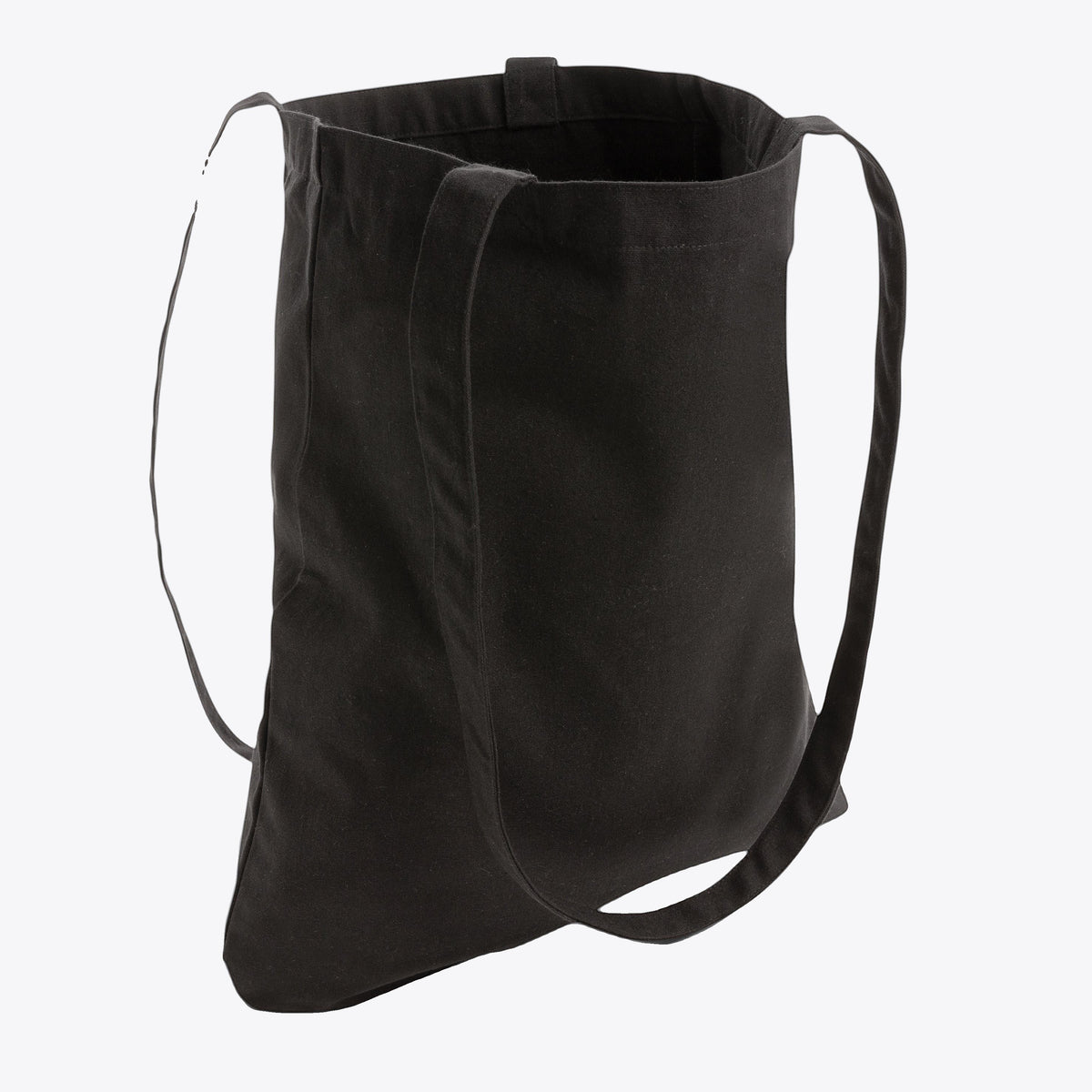 Tote bag noir, vue intérieure