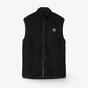 Gilet polaire sans manches Langli H2O noir, vue de face - Noir