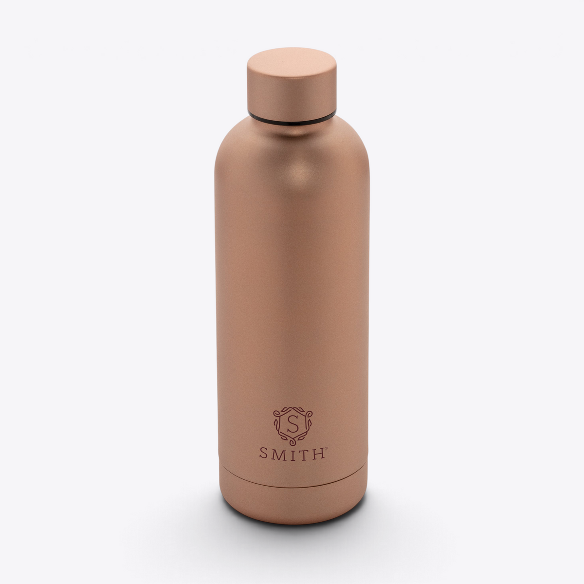 Bouteille isotherme inox recyclé 500 ml marron — exemple de personnalisation