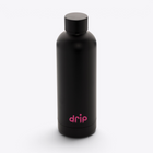 Bouteille isotherme inox recyclé 500 ml noir — exemple de personnalisation