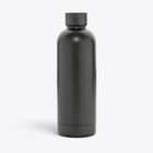 Bouteille isotherme inox recyclé 500 ml gris — vue de face