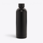 Bouteille isotherme inox recyclé 500 ml noir — vue de face