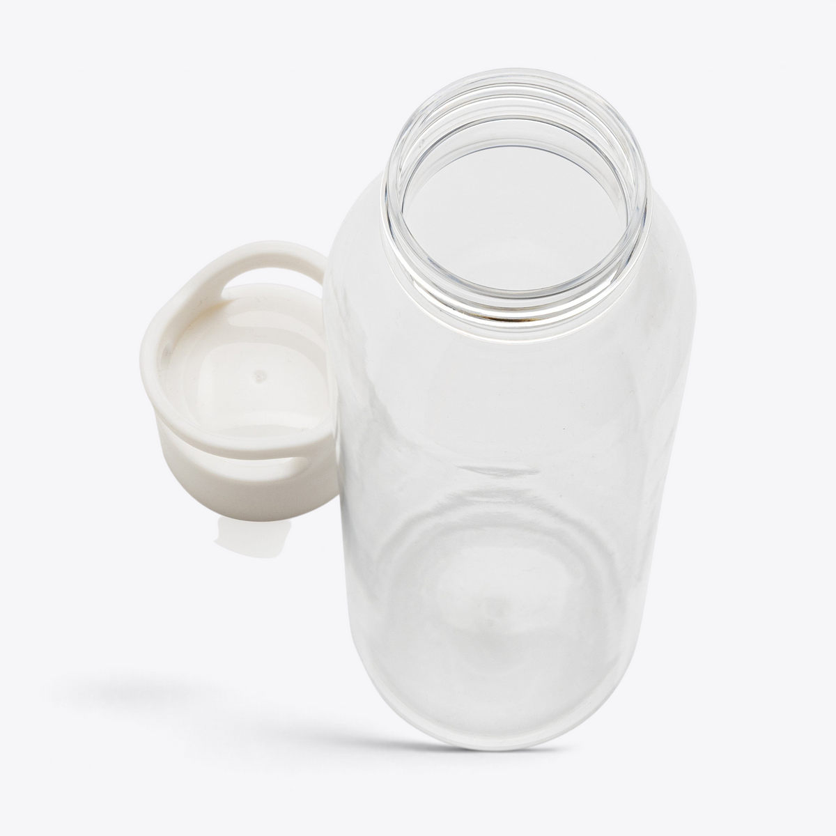 Oasis 650 ml blanc — détail de l’ouverture et du bouchon