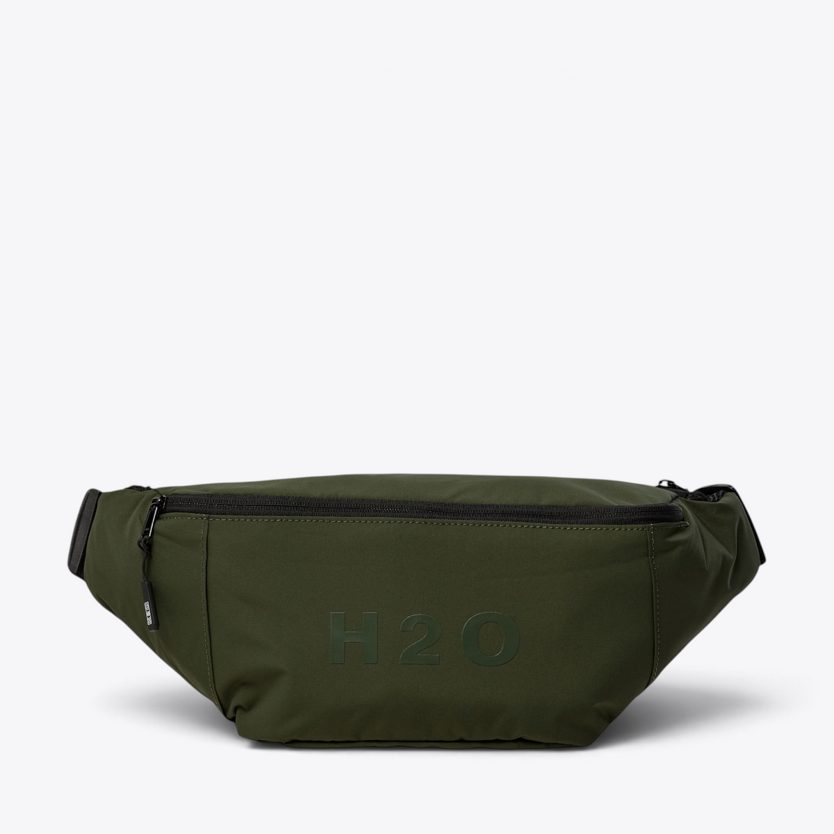 Sac banane Rømø H2O kaki, vue de face