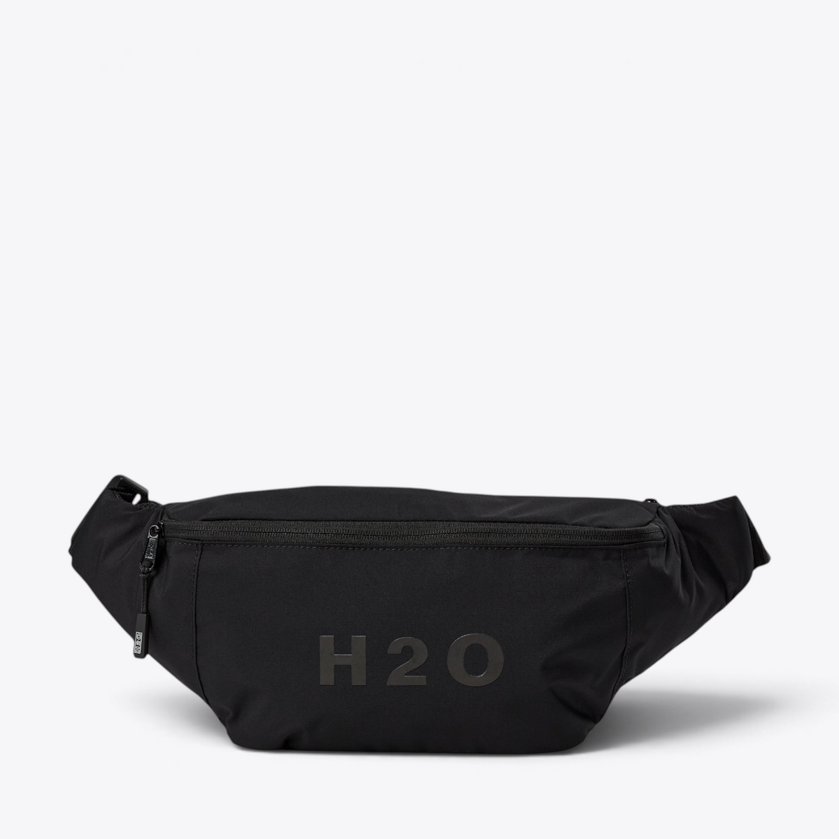 Sac banane Rømø H2O noir, vue de face