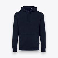 Sweat à capuche bleu marine, vue de face