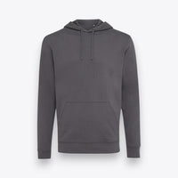 Sweat à capuche anthracite, vue de face