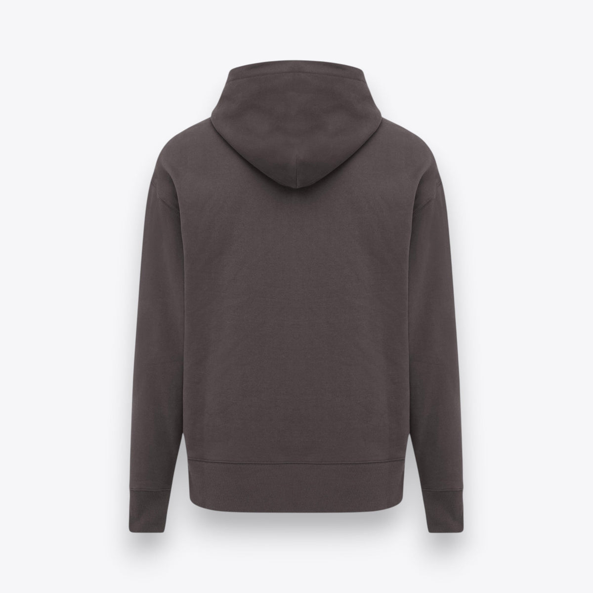 Sweat à capuche anthracite à coupe ample, vue de dos
