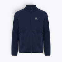 Polaire IQONIQ Talung bleu marine, exemple de personnalisation poitrine