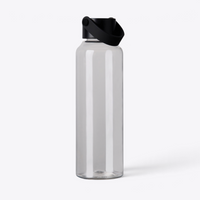 Baltimore 550 ml transparent — détail de l’ouverture et du bouchon