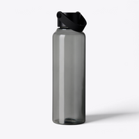 Baltimore 550 ml noir — détail de l’ouverture et du bouchon