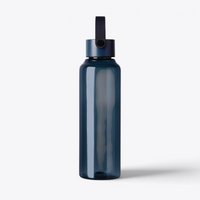 Baltimore 550 ml bleu marine — vue de profil avec anse de côté