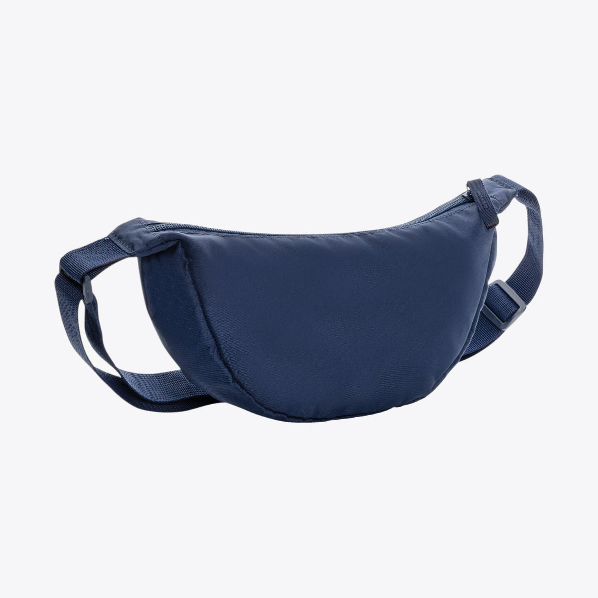 Sac banane Crescent bleu marine, vue trois quarts