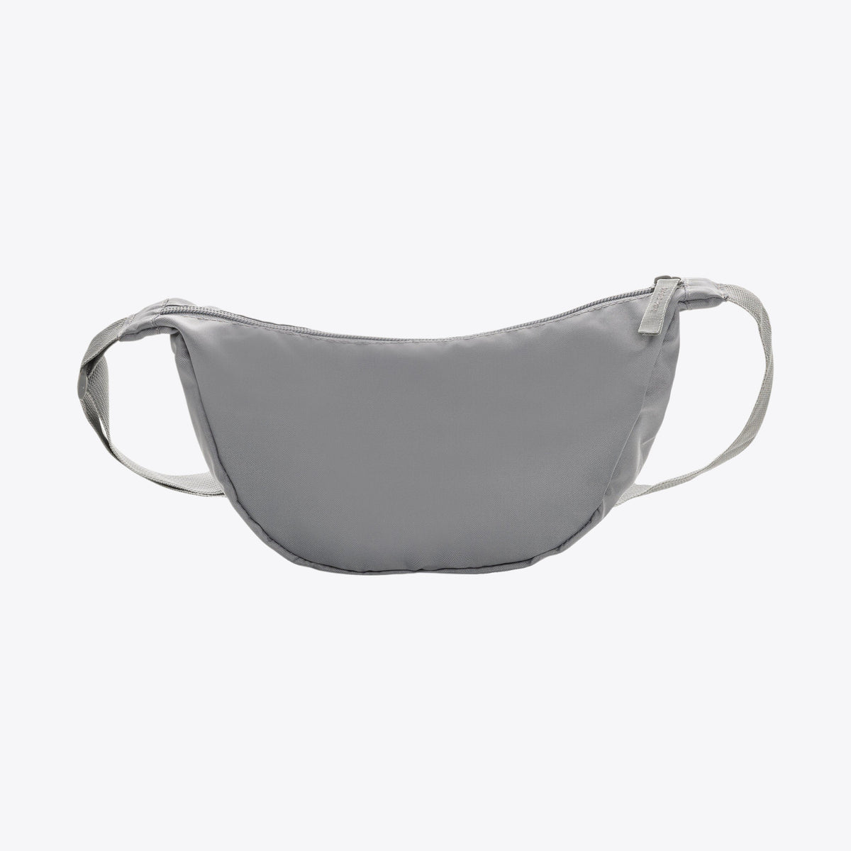 Sac banane Crescent AWARE gris argent, vue de face