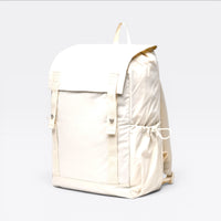 Recycled nylon backpack RCS KENTO URBAN beige, three-quarter view