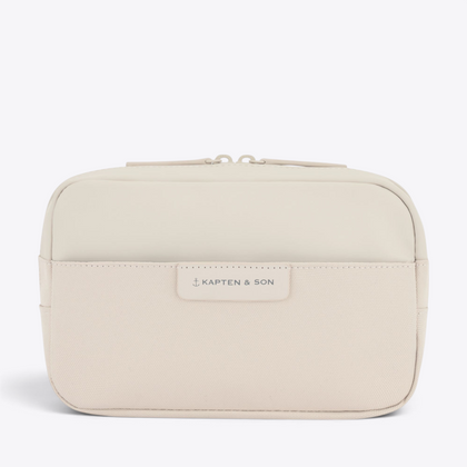 Bergen Pro Crossbody Kapten & Son sandstone — vue de face