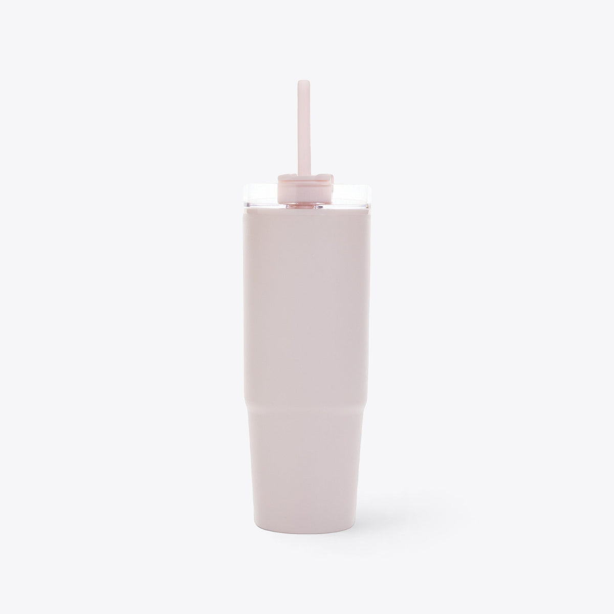 Mug 750 ml en plastique recyclé rose, vue arrière