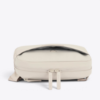 Bergen Pro Crossbody Kapten & Son sandstone — vue du dessus