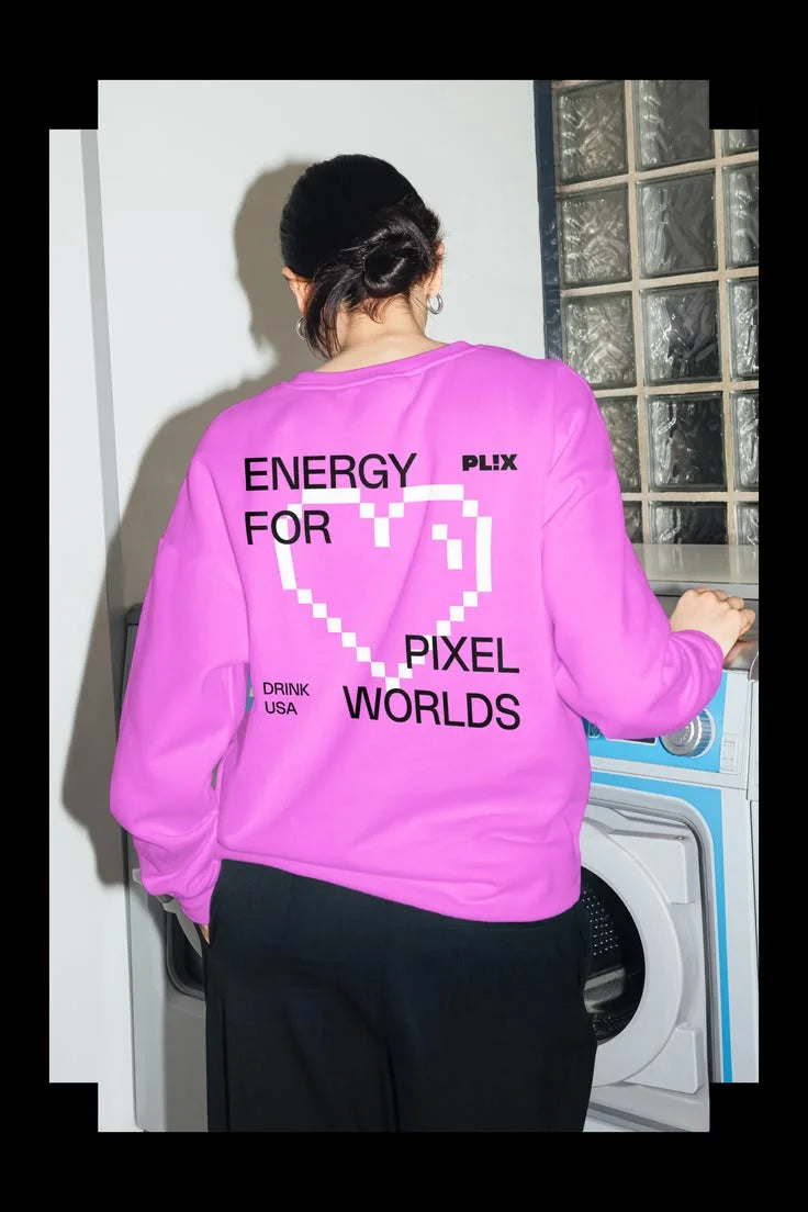 Custom premium sweatshirt with branded print.