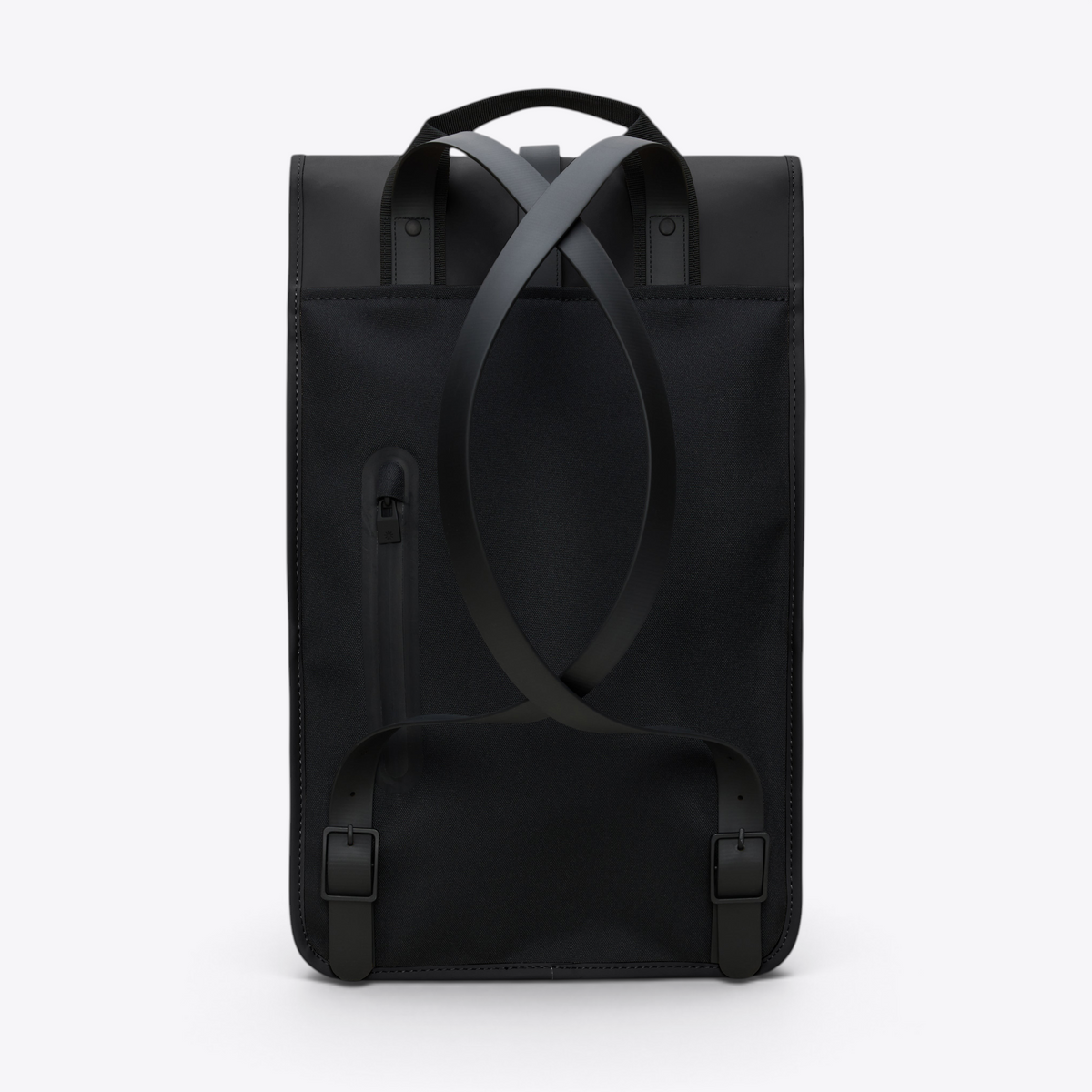 Vue arrière du Backpack RAINS noir