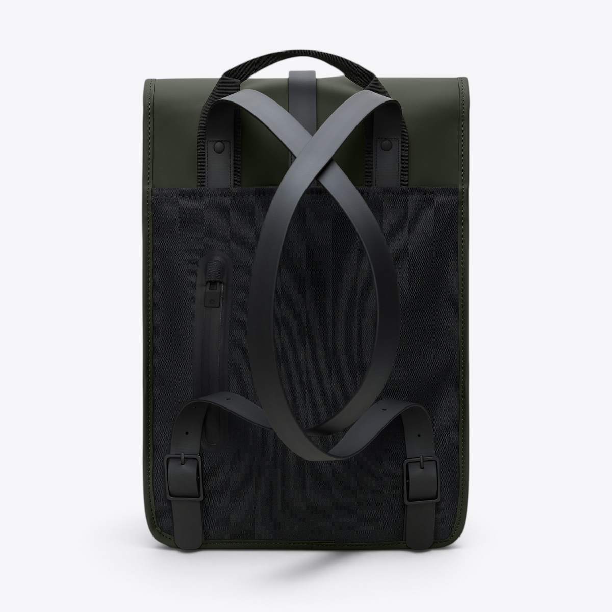 Vue arrière du Backpack Mini RAINS vert