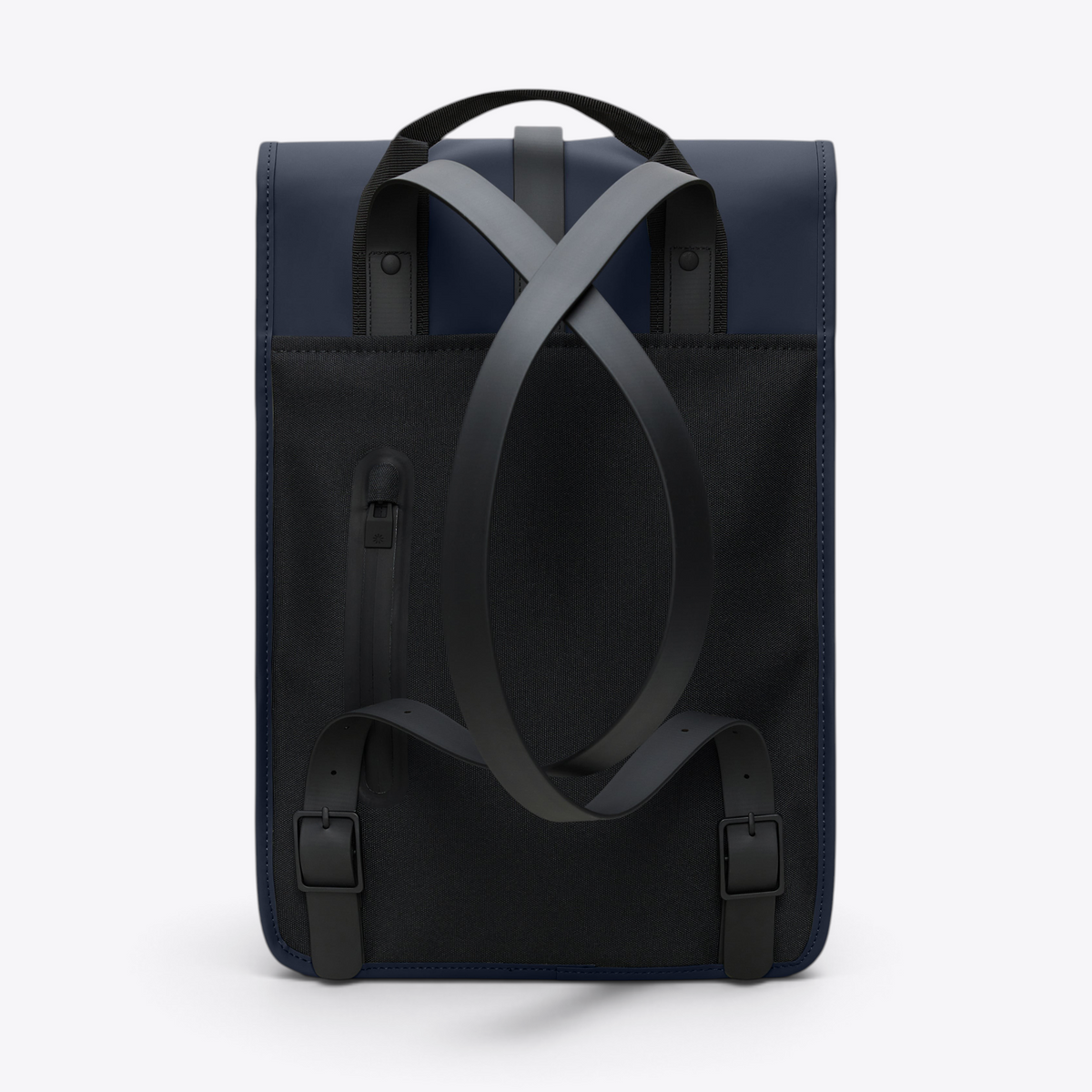 Vue arrière du Backpack Mini RAINS bleu marine