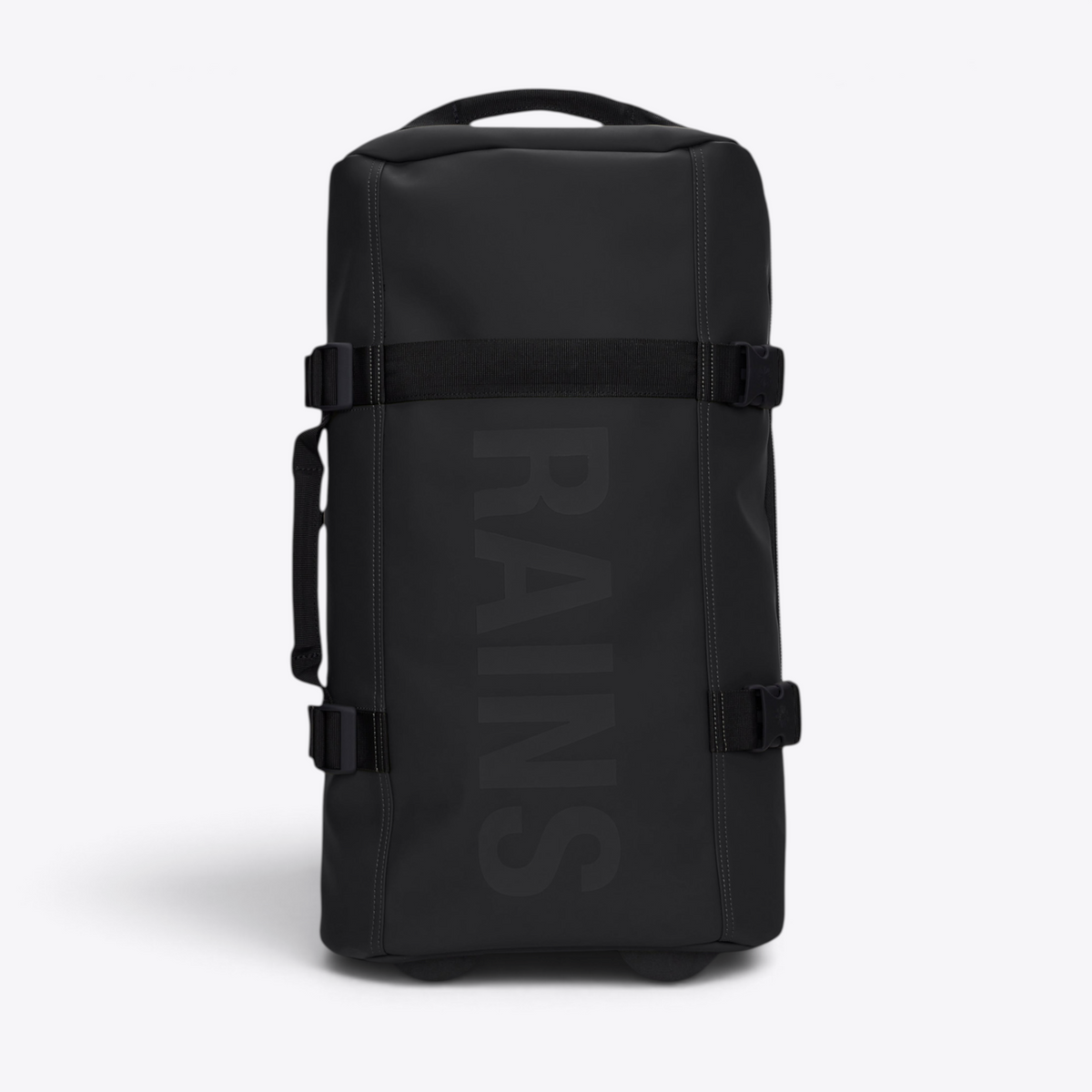 Valise cabine Texel Cabin Bag RAINS noire — vue de face