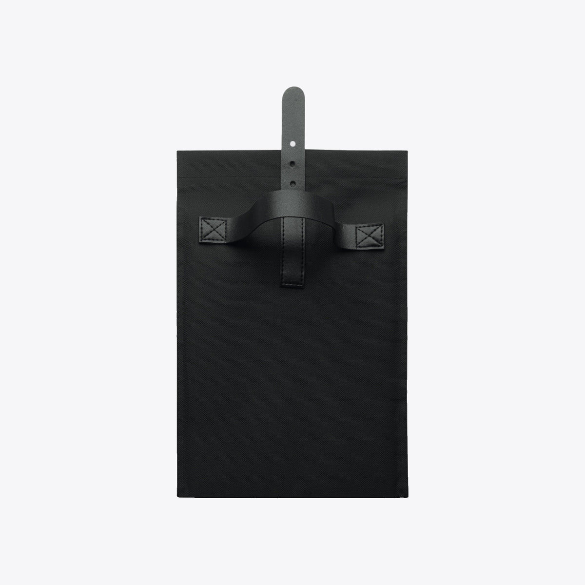 Poignée et sangle arrière du sac déjeuner isotherme noir