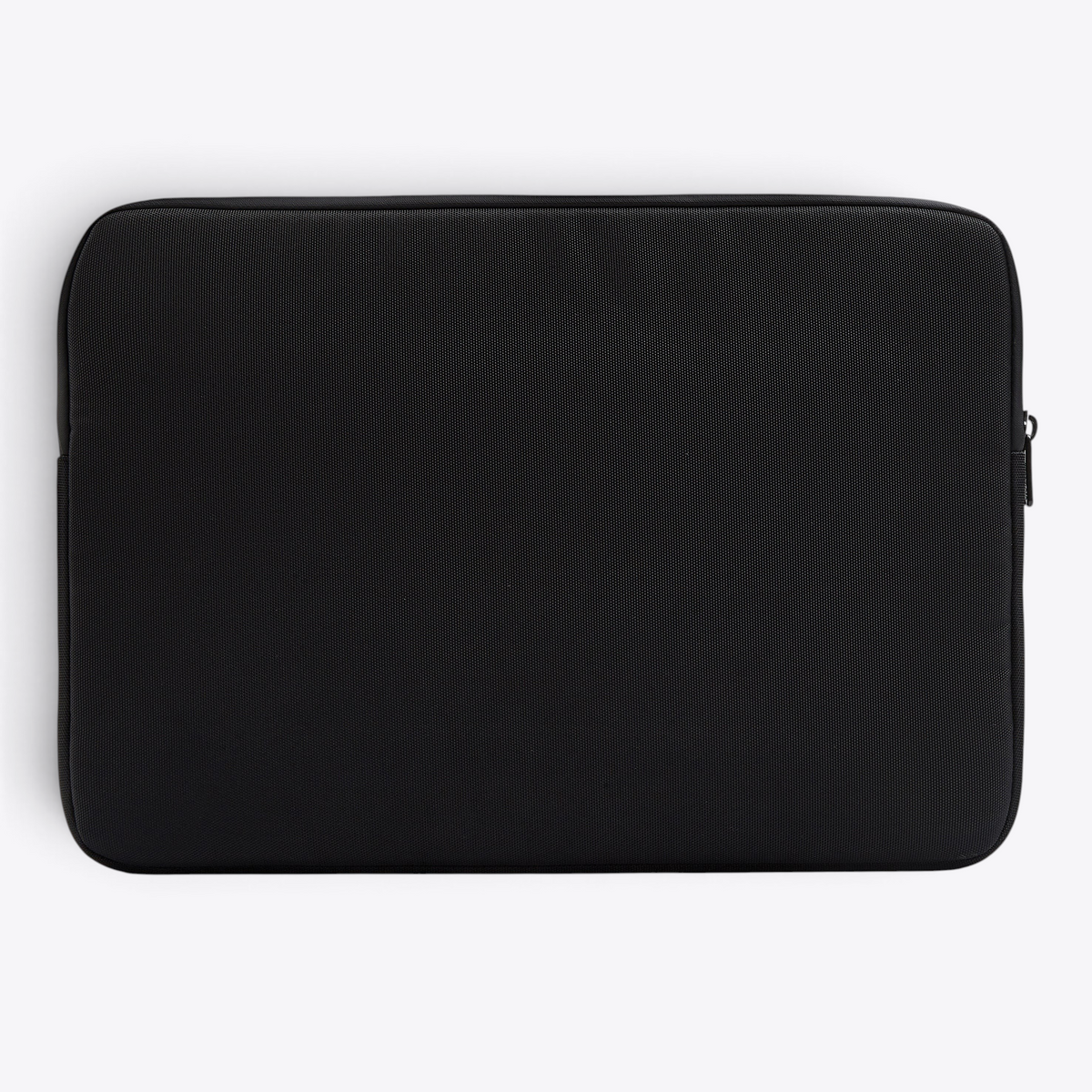 TODAY MERCH XD Design black 16-inch laptop sleeve made from recycled rPET with a water-repellent finish.
