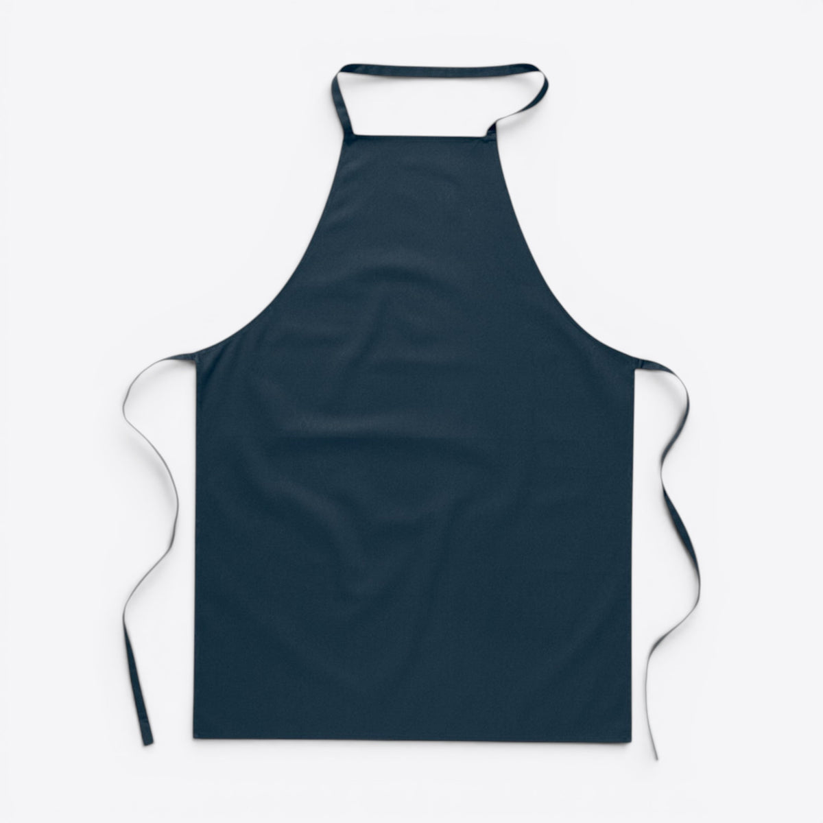 Tablier unisexe bleu nuit, vue de face